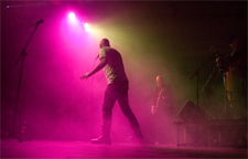 Jayl and Jimmie Bone on stage @ the Sub Rooms - Stroud - by Abby Lovejoy &copy;